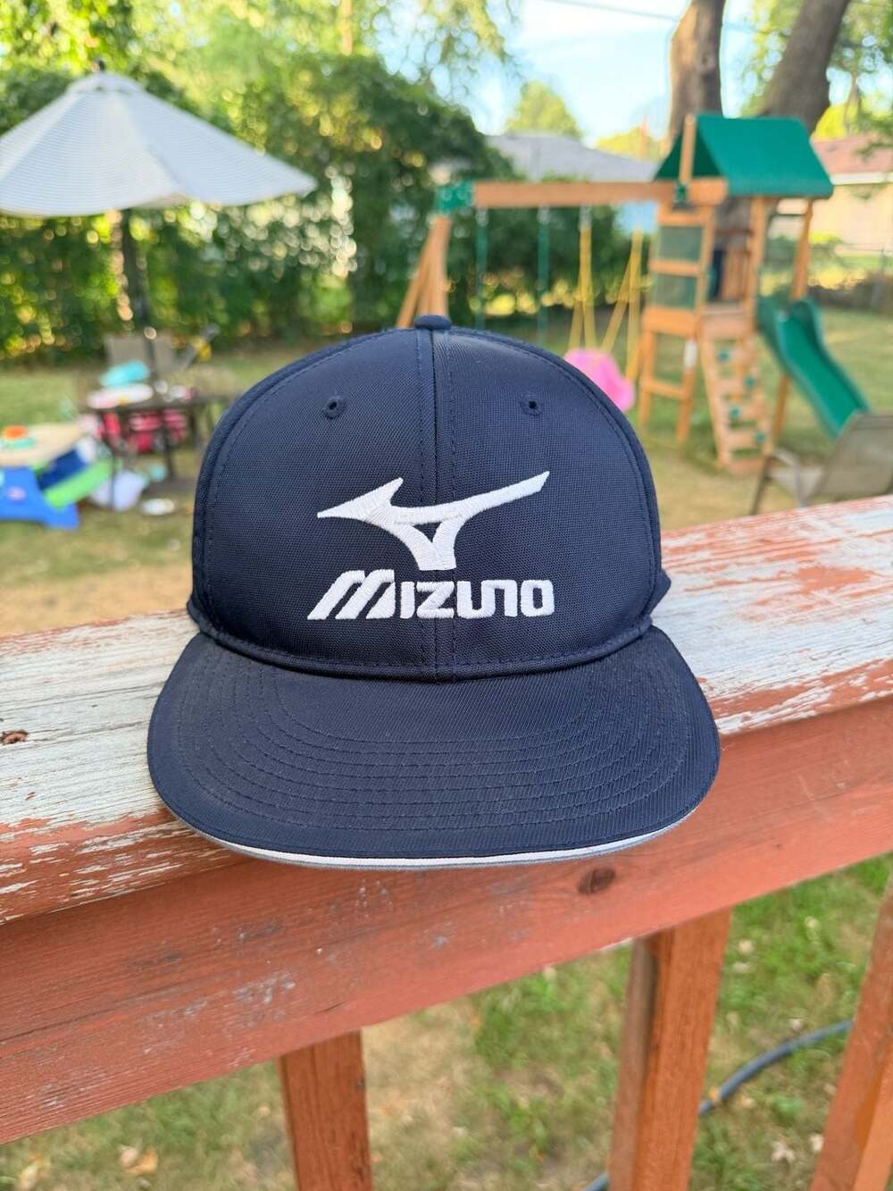 Mizuno Golf Flat Brimmed M/L Fitted Cap